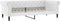 vidaXL - Slaapbank - 100x200 - cm - kunstleer - wit