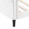 vidaXL - Slaapbank - 100x200 - cm - kunstleer - wit