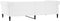 vidaXL - Slaapbank - 100x200 - cm - kunstleer - wit