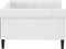 vidaXL - Slaapbank - 100x200 - cm - kunstleer - wit
