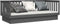 vidaXL - Slaapbank - 100x200 - cm - massief - grenenhout - grijs