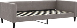 vidaXL - Slaapbank - 100x200 - cm - stof - taupe
