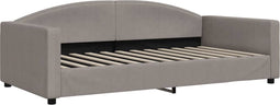vidaXL - Slaapbank - 100x200 - cm - stof - taupe