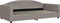vidaXL - Slaapbank - 100x200 - cm - stof - taupe