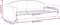 vidaXL - Slaapbank - 100x200 - cm - stof - taupe