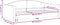 vidaXL - Slaapbank - 100x200 - cm - stof - taupe