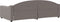 vidaXL - Slaapbank - 100x200 - cm - stof - taupe