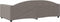 vidaXL - Slaapbank - 100x200 - cm - stof - taupe