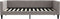 vidaXL - Slaapbank - 100x200 - cm - stof - taupe