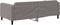 vidaXL - Slaapbank - 100x200 - cm - stof - taupe