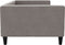 vidaXL - Slaapbank - 100x200 - cm - stof - taupe