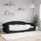 vidaXL - Slaapbank - 100x200 - cm - stof - zwart
