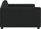 vidaXL - Slaapbank - 100x200 - cm - stof - zwart