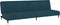 vidaXL - Slaapbank - 2-zits - fluweel - blauw