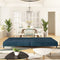 vidaXL - Slaapbank - 2-zits - fluweel - blauw