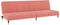 vidaXL - Slaapbank - 2-zits - fluweel - roze