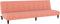vidaXL - Slaapbank - 2-zits - fluweel - roze