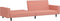 vidaXL - Slaapbank - 2-zits - fluweel - roze