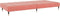 vidaXL - Slaapbank - 2-zits - fluweel - roze