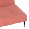 vidaXL - Slaapbank - 2-zits - fluweel - roze