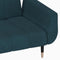 vidaXL - Slaapbank - 2-zits - met - 2 - kussens - fluweel - blauw