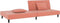 vidaXL - Slaapbank - 2-zits - met - 2 - kussens - fluweel - roze