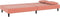 vidaXL - Slaapbank - 2-zits - met - 2 - kussens - fluweel - roze