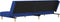vidaXL - Slaapbank - 2-zits - met - 2 - kussens - stof - blauw