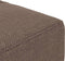 vidaXL - Slaapbank - 2-zits - met - 2 - kussens - stof - taupe