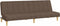 vidaXL - Slaapbank - 2-zits - stof - taupe