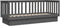 vidaXL - Slaapbank - 75x190 - cm - massief - grenenhout - grijs