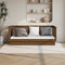 vidaXL - Slaapbank - 75x190 - cm - massief - grenenhout - honingbruin