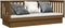 vidaXL - Slaapbank - 75x190 - cm - massief - grenenhout - honingbruin
