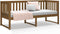 vidaXL - Slaapbank - 75x190 - cm - massief - grenenhout - honingbruin