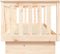 vidaXL - Slaapbank - 75x190 - cm - massief - grenenhout