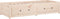 vidaXL - Slaapbank - 75x190 - cm - massief - grenenhout