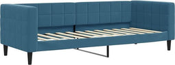 vidaXL - Slaapbank - 80x200 - cm - fluweel - blauw