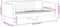 vidaXL - Slaapbank - 80x200 - cm - fluweel - donkergrijs