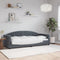 vidaXL - Slaapbank - 80x200 - cm - fluweel - donkergrijs