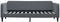 vidaXL - Slaapbank - 80x200 - cm - fluweel - donkergrijs