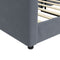 vidaXL - Slaapbank - 80x200 - cm - fluweel - donkergrijs