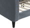 vidaXL - Slaapbank - 80x200 - cm - fluweel - donkergrijs