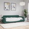 vidaXL - Slaapbank - 80x200 - cm - fluweel - donkergroen