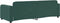 vidaXL - Slaapbank - 80x200 - cm - fluweel - donkergroen