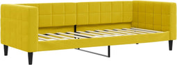 vidaXL - Slaapbank - 80x200 - cm - fluweel - geel