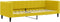 vidaXL - Slaapbank - 80x200 - cm - fluweel - geel