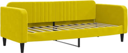 vidaXL - Slaapbank - 80x200 - cm - fluweel - geel