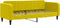 vidaXL - Slaapbank - 80x200 - cm - fluweel - geel