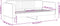 vidaXL - Slaapbank - 80x200 - cm - fluweel - geel