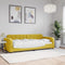 vidaXL - Slaapbank - 80x200 - cm - fluweel - geel